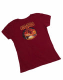 Vintage y2k Harley Davidson Logo Graphic Print T Shirt Top Red