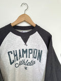Vintage Champion Spell Out Logo Sweatshirt / Jumper / Sweater