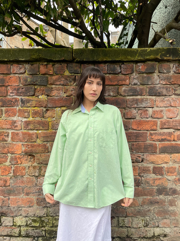 Vintage Chaps Oversized Shirt Green