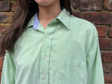 Vintage Chaps Oversized Shirt Green