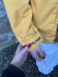 Vintage Tommy Hilfiger jacket // vintage windbreaker coat //  oversized jacket yellow