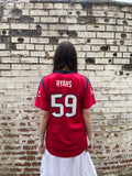 Vintage NFL pro sports football jersey t shirt red