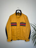 Vintage Tommy Hilfiger jacket // vintage windbreaker coat //  oversized jacket yellow