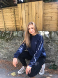 Vintage Umbro Unisex Sweater / Sweatshirt / Jumper Navy