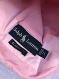 Vintage Reworked Ralph Lauren Recycled Shirt Bucket Hat Pink & Lilac