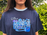 Vintage The Simpson’s Graphic Baggy Oversized Unisex Crew Neck T Shirt Blue