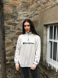 Vintage Champion Unisex Zip Sweater / Jumper